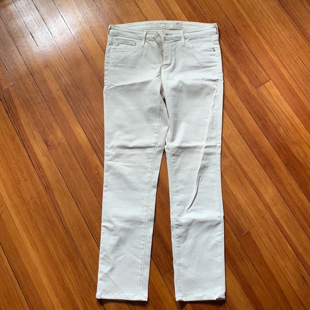 AG off white prima jeans